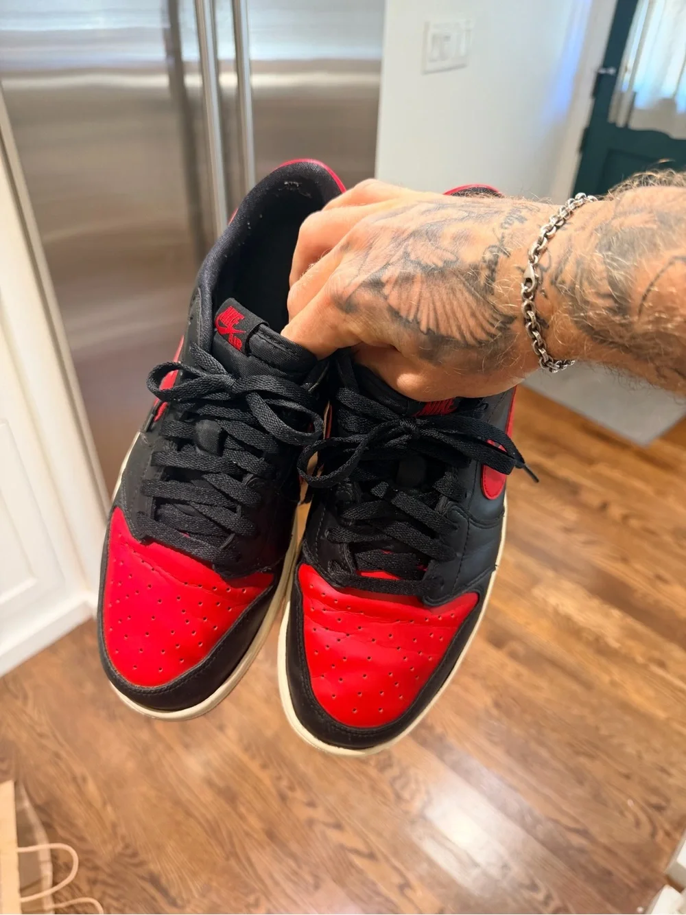 2015 Jordan 1 Low OG Bred size 12 Rare